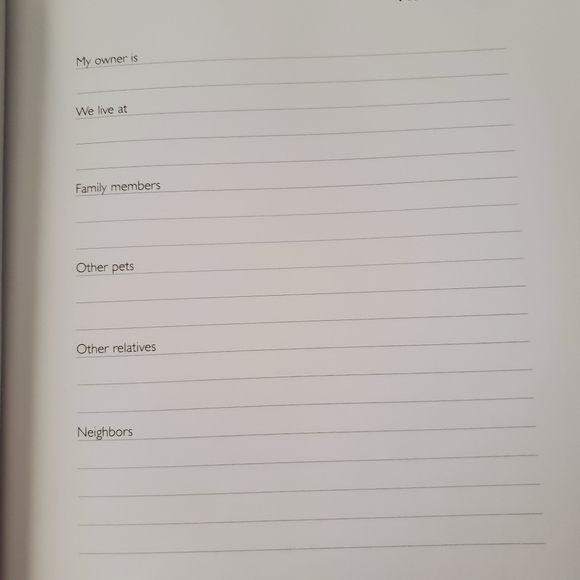 NWOTs ~ My Cat Record Book ~ - Picture 11 of 14